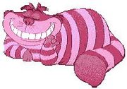 Disney's cartoon version of the Cheshire Cat