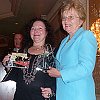Karen Wellen with the Scarlett Award for Animal Heroism, Jun 2009