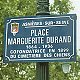 Durand Street plaque, Asnieres-sur-Seine, Paris