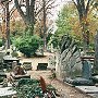 View of the cemetery, Asnieres-sur-Seine