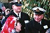 Mrs Doris Golding, Pearly Queen; PO Terry Atkins, Sea Cadets; and Lt Cdr Stewart Hett - reopening of PDSA Animal Cemetery, Ilford, 2007