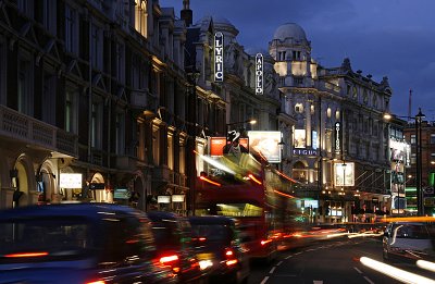 Theatre land - Shaftesbury Avenue, London