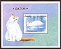 Angola 1998: MS of Turkish Van cat swimming