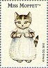 Australia: Miss Moppet label from presentation folder featuring Beatrix Potter characters, October 2012