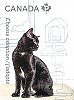 Canada: one of 2 cat stamps from Adopt-a-Pet set, April 2013