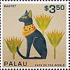 Palau: stamp showing Egyptian cat goddess Bastet, Palau MS May 2013