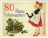 Austria, November 2018: Christmas stamp
