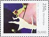 Iceland, Nov 2018: The Time and I, from Icelandic Art set of 4 includes cat with clock face