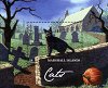 Marshall Islands, April 2018: Bombay cat in church graveyard on MS from cats set