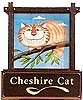 Inn sign depicting the Cheshire Cat, Christleton