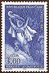 Puss in Boots - French stamp, 1997 contribution to Europa Tales and Legends of that year