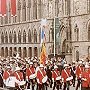 Marching band, Ypres Cat Festival
