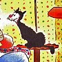 Children's book Blumpoe the Grumpoe meets Arnold the Cat, by Jean Davies Okimoto - subsequently adapted into a short animated film narrated by John Candy for Shelley Duvall's Bedtime Stories on TV